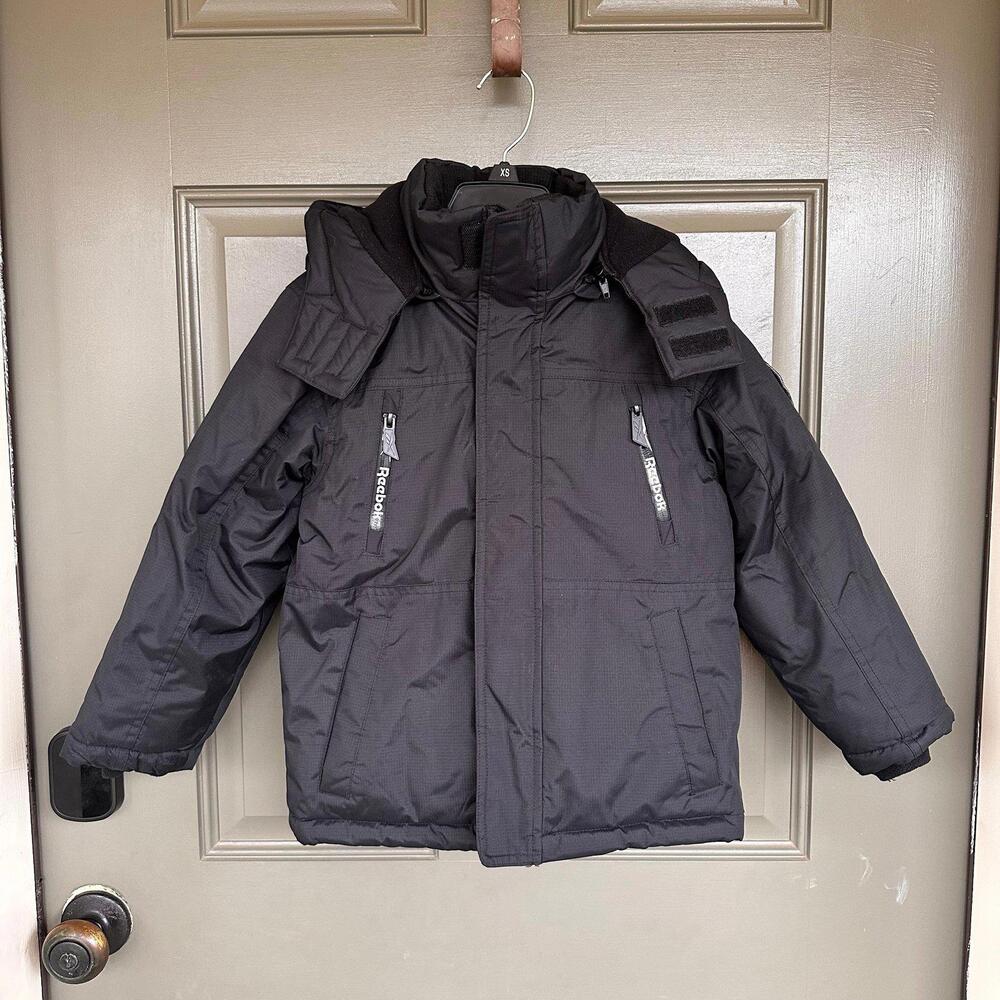 Reebok Boys Black‎ Winter Jacket 5/6